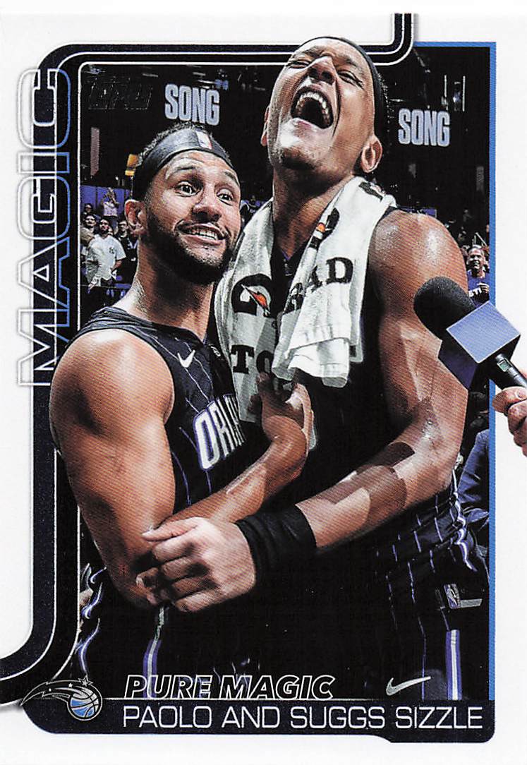 2025-26 Topps Basketball Pure Magic, Paolo and Suggs Sizzle #271