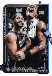 2025-26 Topps Basketball Pure Magic, Paolo and Suggs Sizzle #271