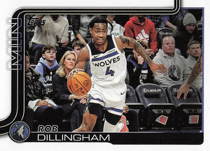 2025-26 Topps Basketball Rob Dillingham #114