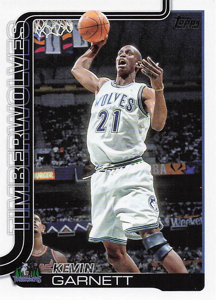 2025-26 Topps Basketball Kevin Garnett #254