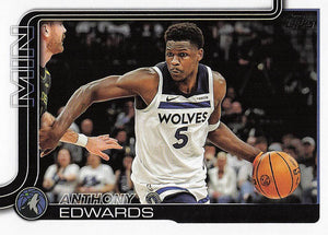 2025-26 Topps Basketball Anthony Edwards #108