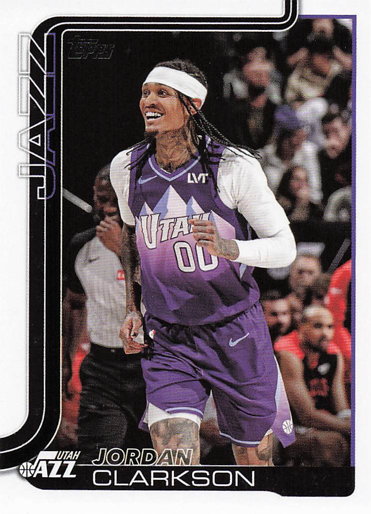 2025-26 Topps Basketball Jordan Clarkson #132