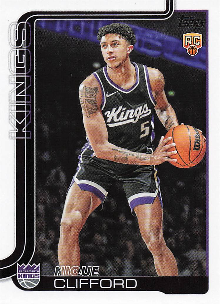 2025-26 Topps Basketball Nique Clifford #224 Rookie