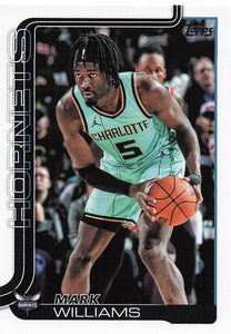 2025-26 Topps Basketball Mark Williams #70