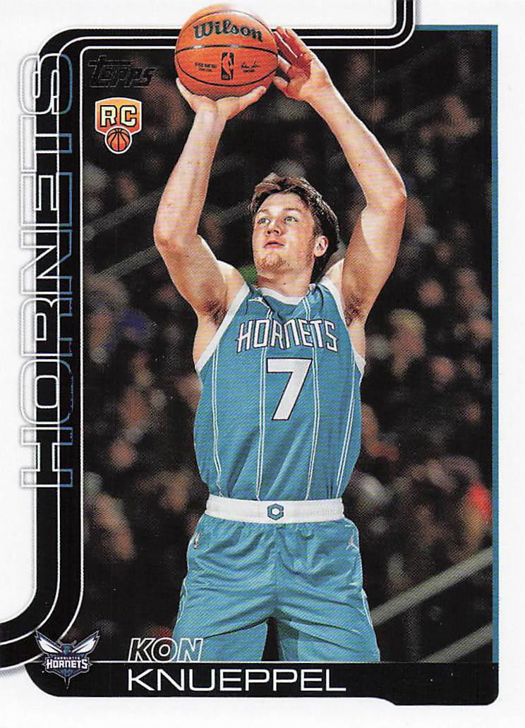 2025-26 Topps Basketball Kon Knueppel #204 Rookie