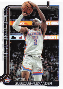 2025-26 Topps Basketball Shai Gilgeous-Alexander #115