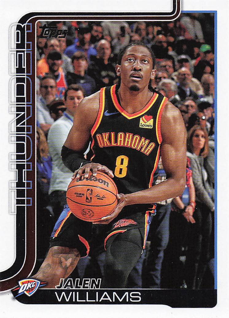 2025-26 Topps Basketball Jalen Williams #116