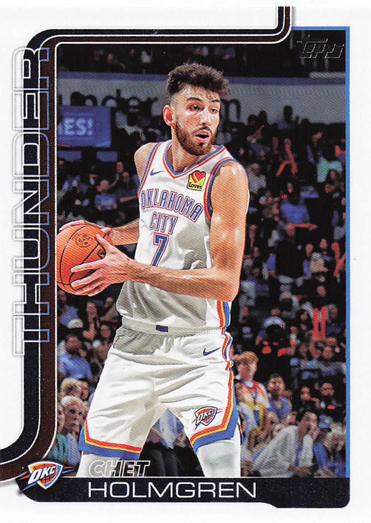 2025-26 Topps Basketball Chet Holmgren #118