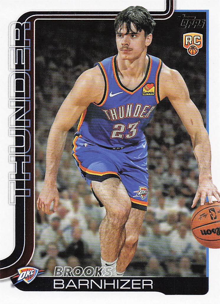 2025-26 Topps Basketball Brooks Barnhizer #245 Rookie