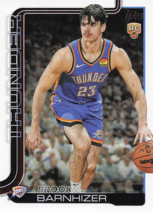 2025-26 Topps Basketball Brooks Barnhizer #245 Rookie