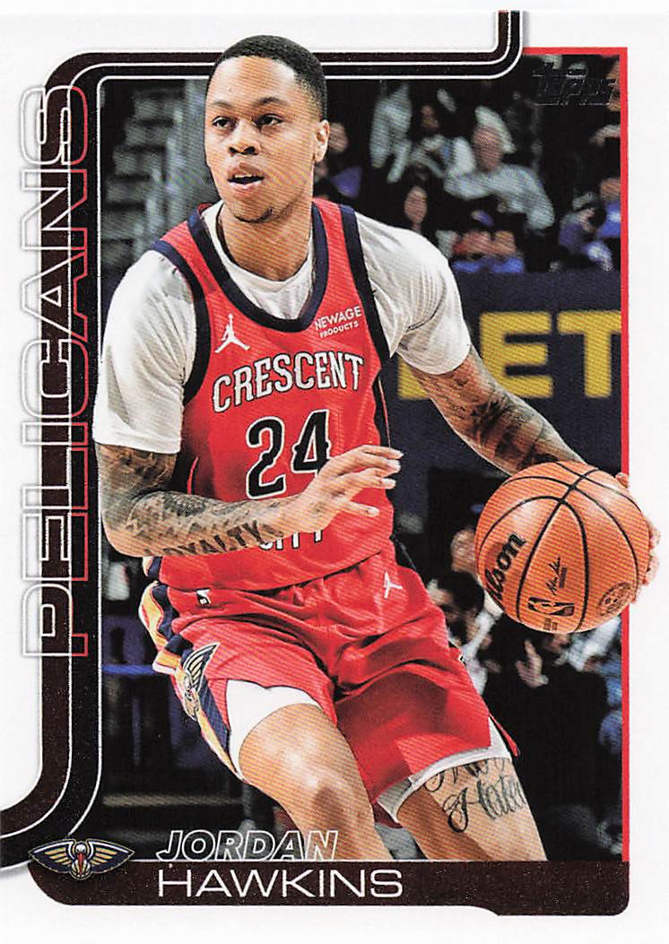 2025-26 Topps Basketball Jordan Hawkins #194