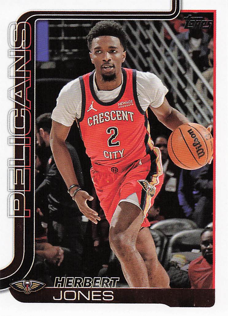 2025-26 Topps Basketball Herbert Jones #189