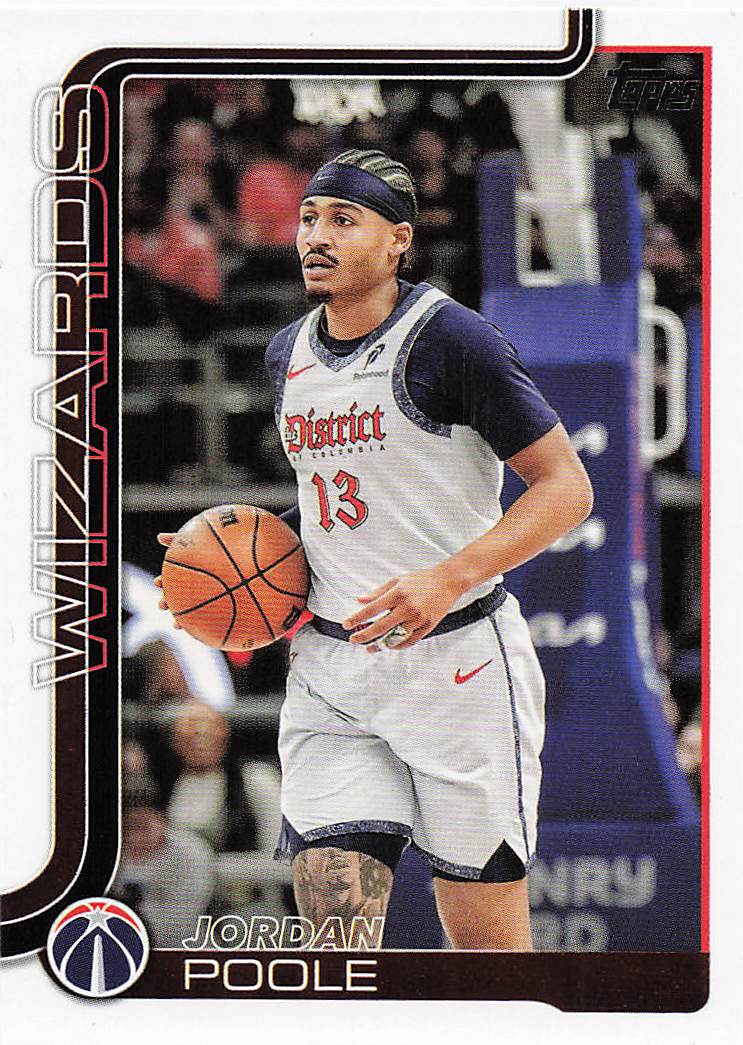 2025-26 Topps Basketball Jordan Poole #94