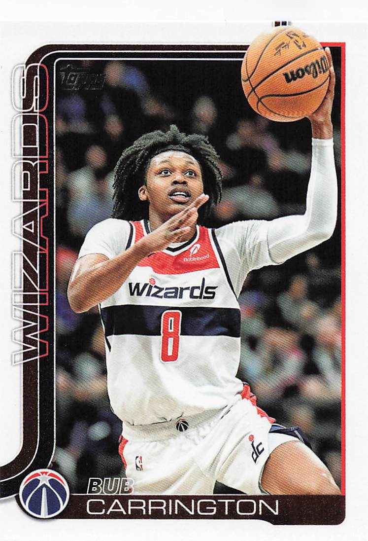 2025-26 Topps Basketball Bub Carrington #97