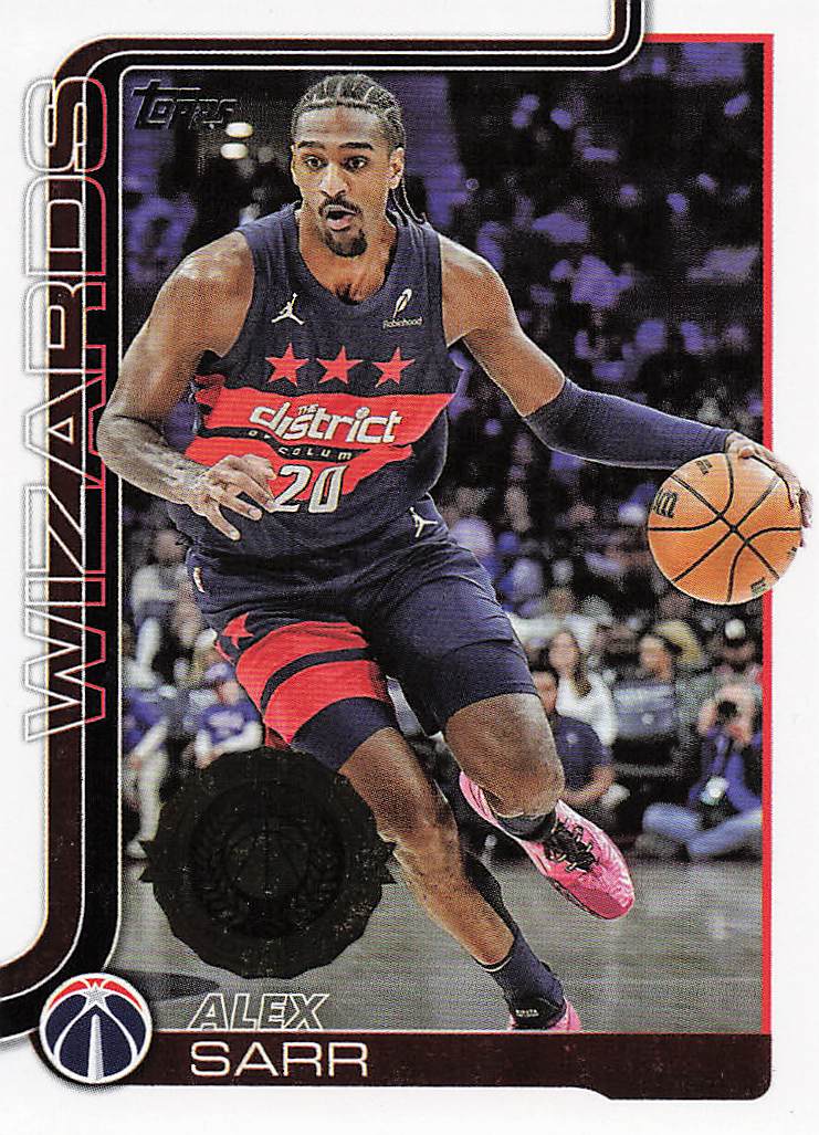 2025-26 Topps Basketball Alex Sarr #96