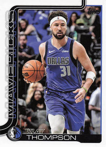 2025-26 Topps Basketball Klay Thompson #170