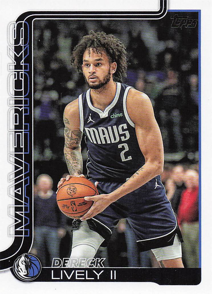 2025-26 Topps Basketball Dereck Lively II #172