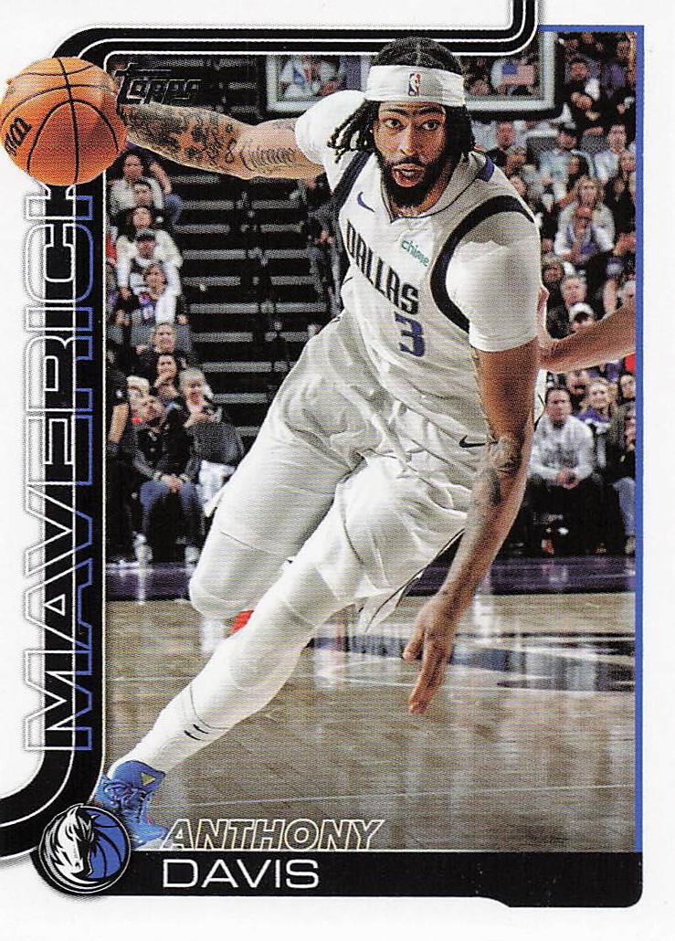 2025-26 Topps Basketball Anthony Davis #169