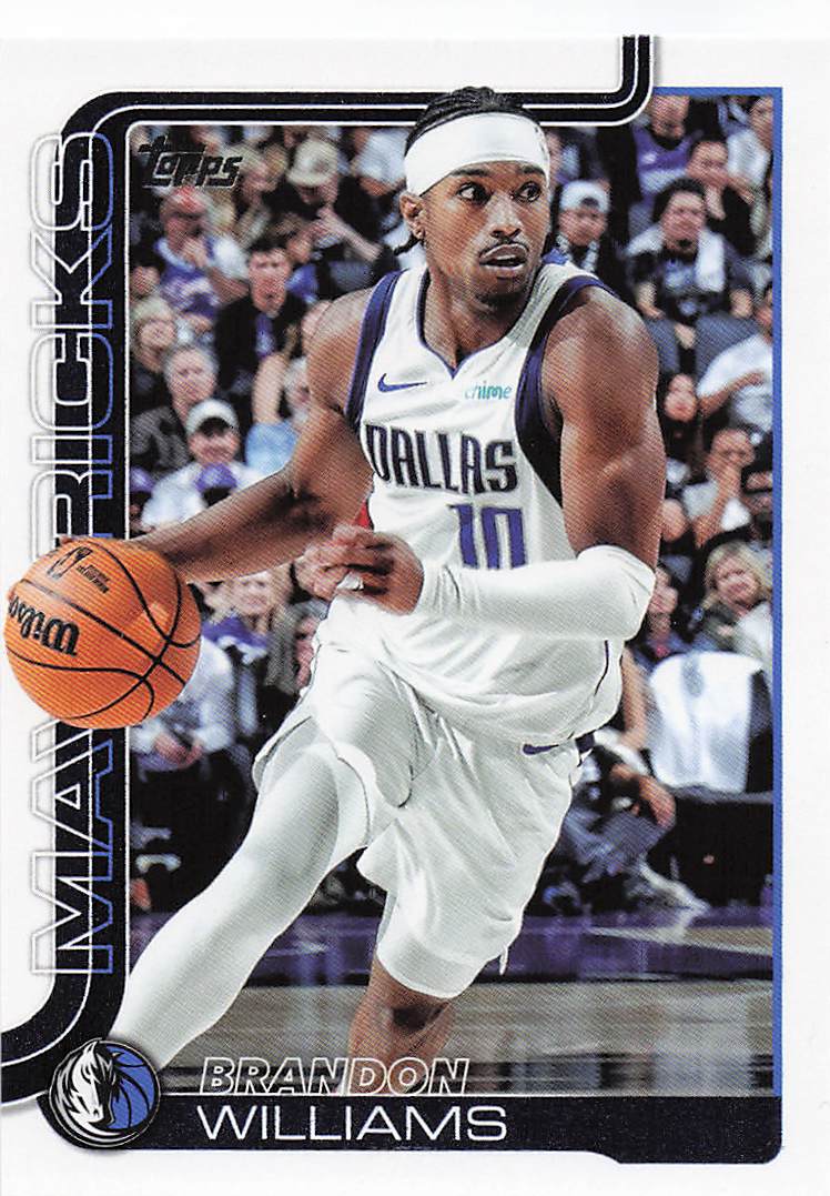 2025-26 Topps Basketball Brandon Williams #171