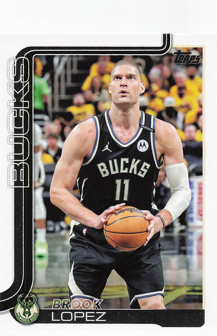 2025-26 Topps Basketball Brook Lopez #58
