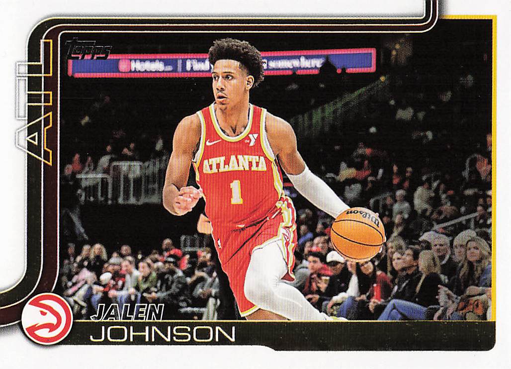 2025-26 Topps Basketball Jalen Johnson #65