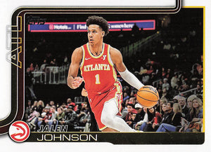 2025-26 Topps Basketball Jalen Johnson #65