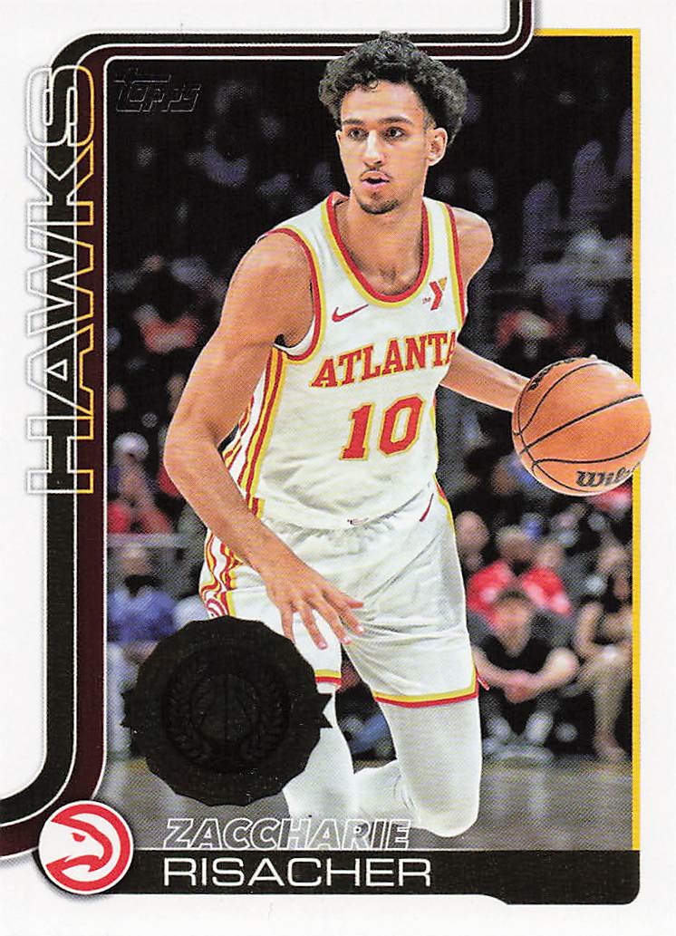 2025-26 Topps Basketball Zaccharie Risacher #62