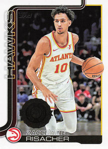 2025-26 Topps Basketball Zaccharie Risacher #62