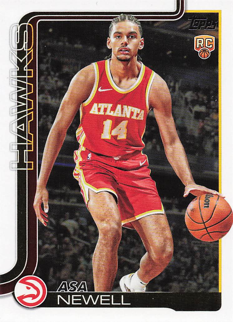 2025-26 Topps Basketball Asa Newell #223 Rookie