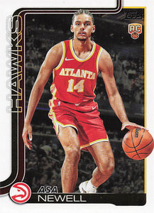 2025-26 Topps Basketball Asa Newell #223 Rookie