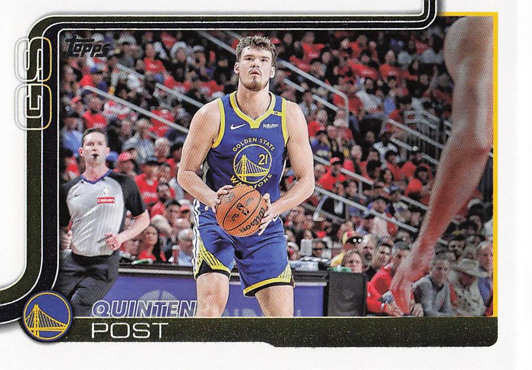 2025-26 Topps Basketball Quinten Post #139