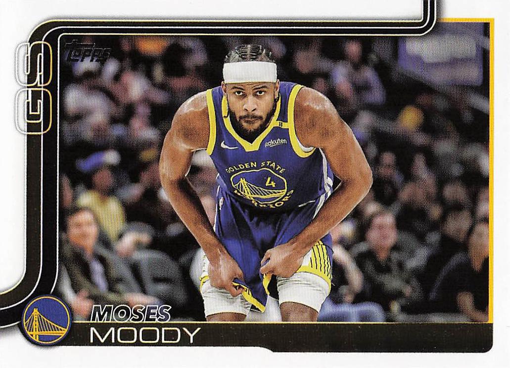 2025-26 Topps Basketball Moses Moody #140