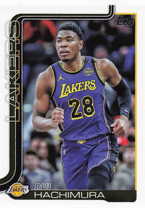 2025-26 Topps Basketball Rui Hachimura #154
