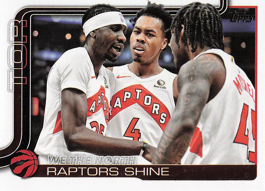 2025-26 Topps Basketball We The North: Raptors Shine #276