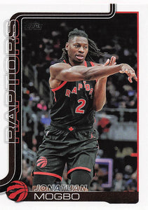 2025-26 Topps Basketball Jonathan Mogbo #29