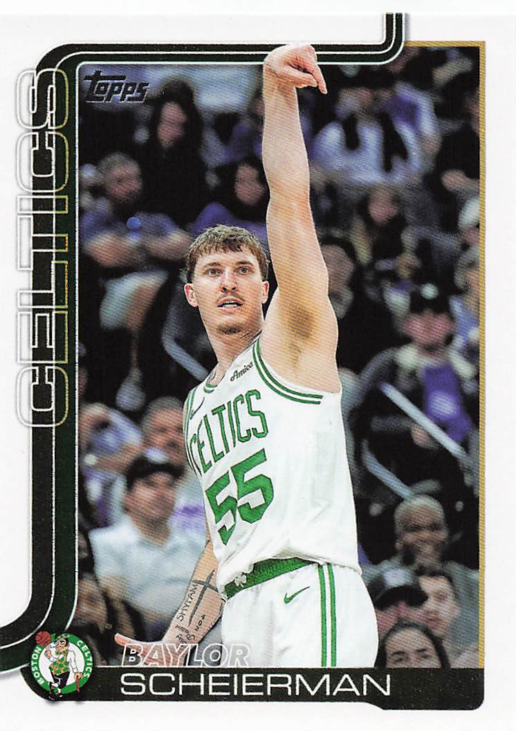 2025-26 Topps Basketball Baylor Scheierman #5