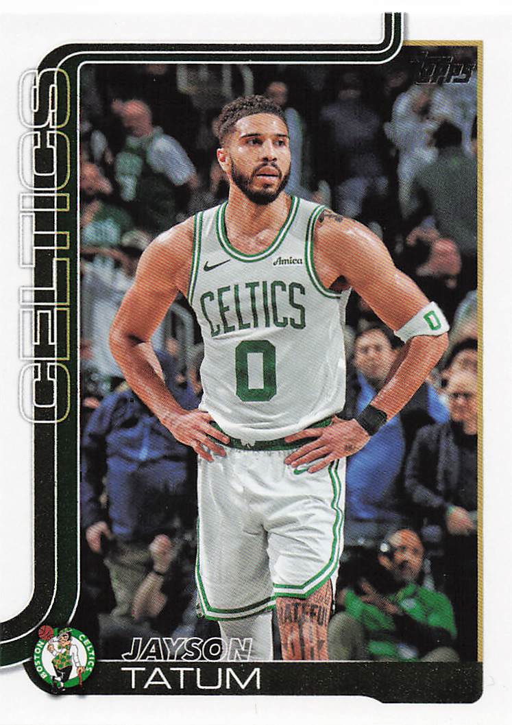2025-26 Topps Basketball Jayson Tatum #1
