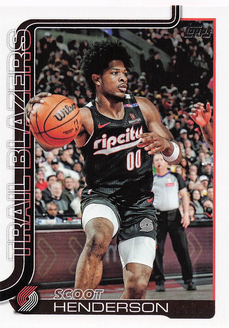 2025-26 Topps Basketball Scoot Henderson #122