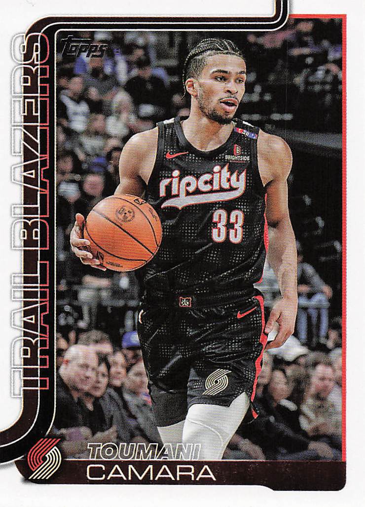 2025-26 Topps Basketball Toumani Camara #128