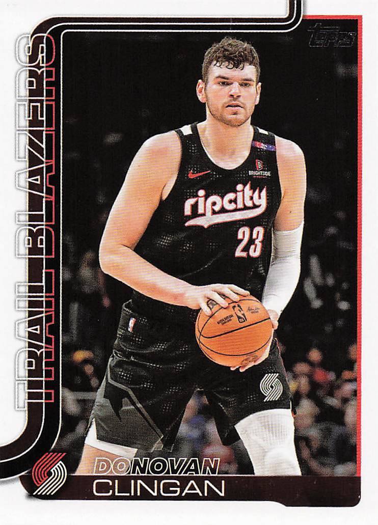 2025-26 Topps Basketball Donovan Clingan #126