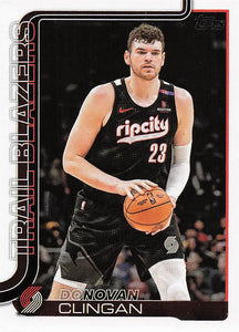 2025-26 Topps Basketball Donovan Clingan #126