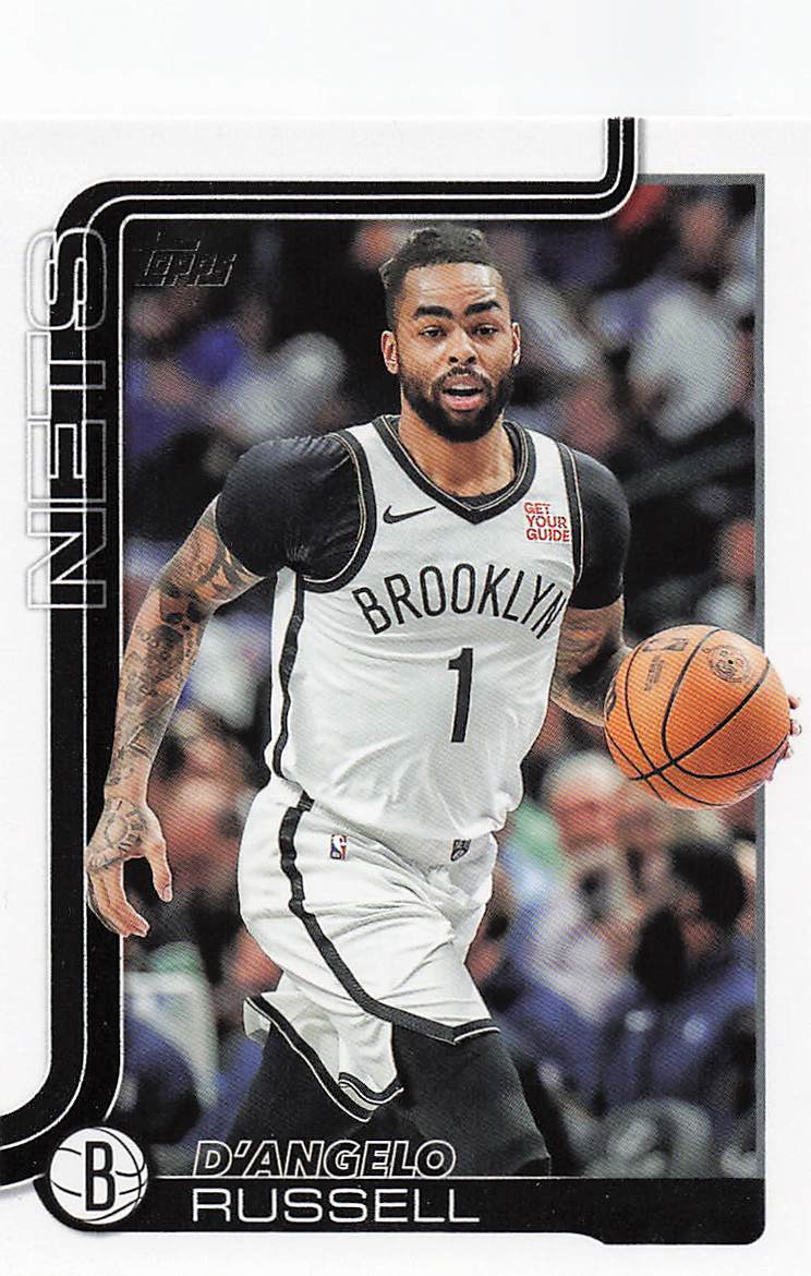 2025-26 Topps Basketball D'Angelo Russell #8