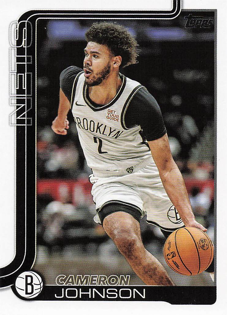 2025-26 Topps Basketball Cameron Johnson #13