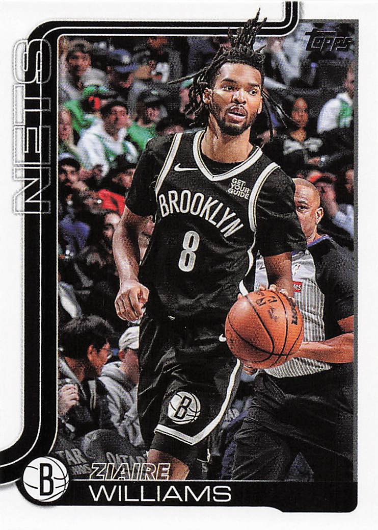 2025-26 Topps Basketball Ziaire Williams #9