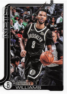 2025-26 Topps Basketball Ziaire Williams #9