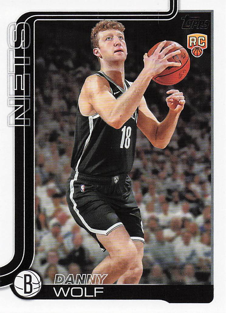 2025-26 Topps Basketball Danny Wolf #227 Rookie