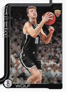 2025-26 Topps Basketball Danny Wolf #227 Rookie