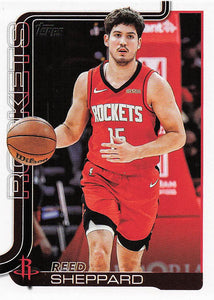 2025-26 Topps Basketball Reed Sheppard #178