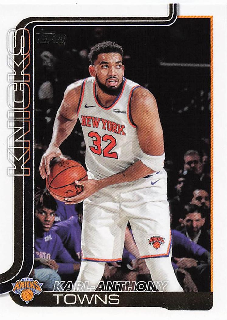 2025-26 Topps Basketball Karl-Anthony Towns #19