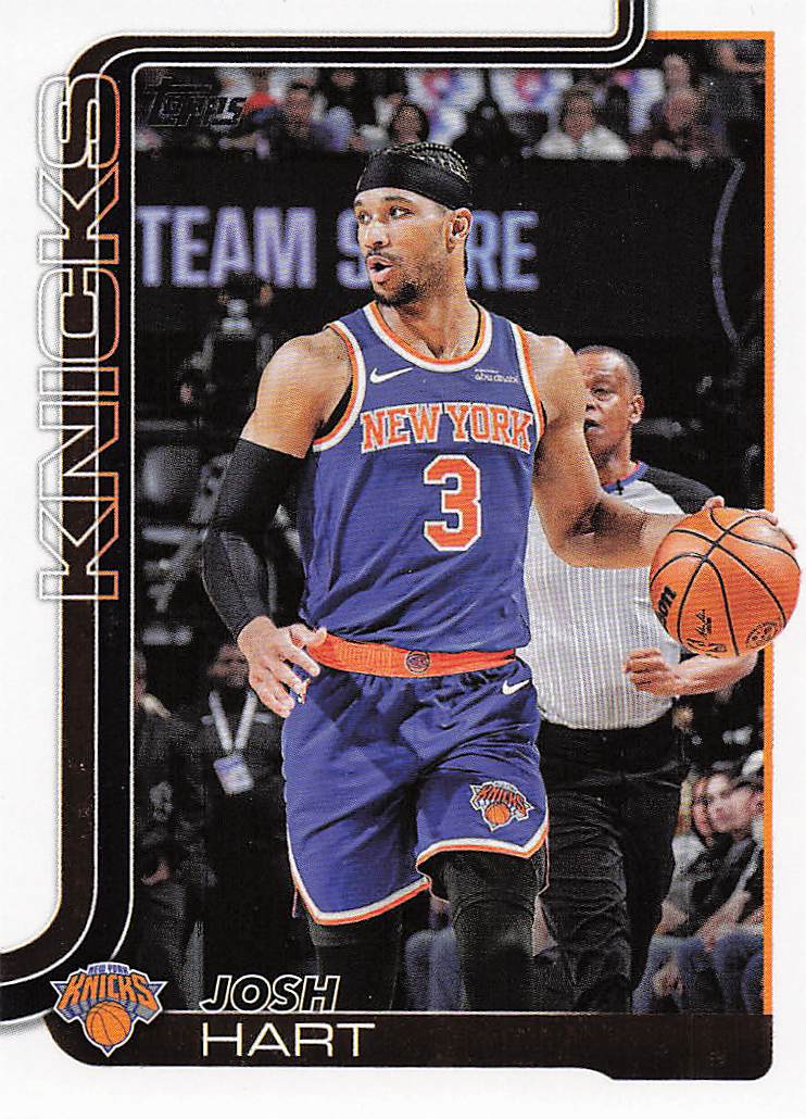 2025-26 Topps Basketball Josh Hart #16